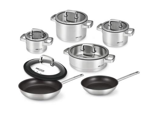 AMCOOK - Topfset für Muldenlüfter Senna S11 plus